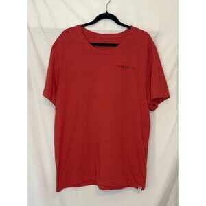 Hurley Red T-Shirt Short Sleeve Men's Size XL - EXTRA LARGE - HURLEY SURF CO